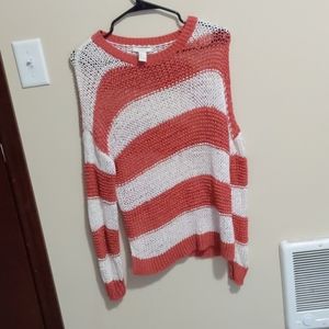 Chunky color sweater